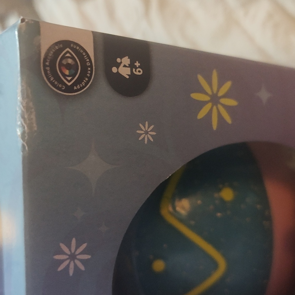 NWT Mattel Magic 8 Ball - Blue, Yellow, and Pink In The Shape Of An Egg Ages 6 + - Picture 2 of 6